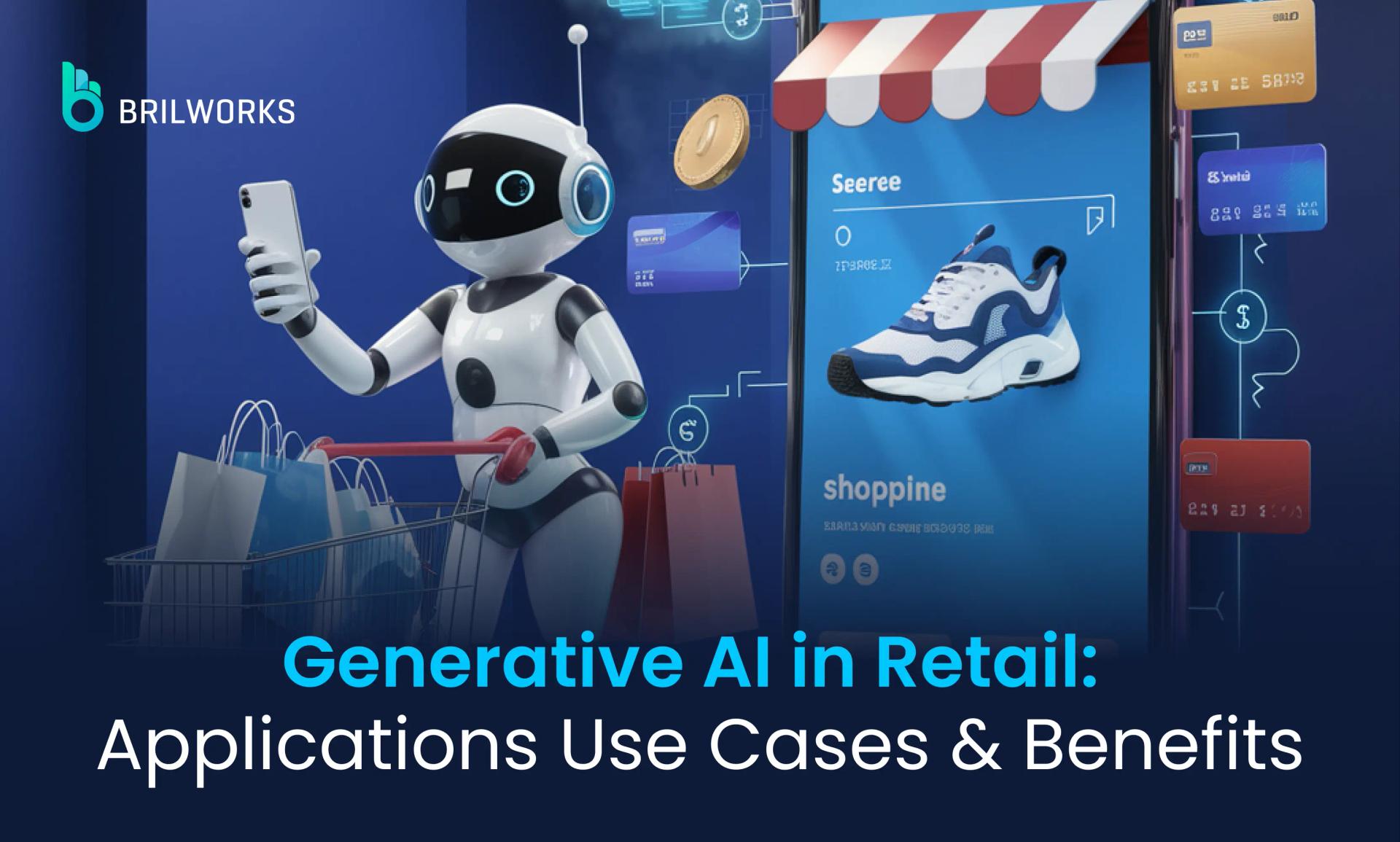 banner image generative AI in retail